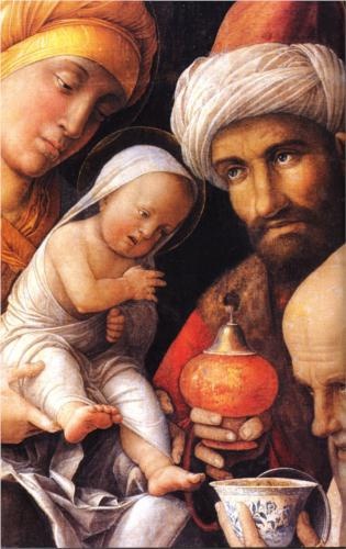 Photo:  Andrea Mantegna,The Adoration of the Magi